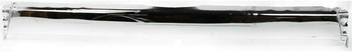 Rear Bumper Center Face Bar Chrome Steel Direct Replacement Compatible With Toyota 4Runner 1996-1998 TO1102219 5210535130
