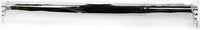 Rear Bumper Center Face Bar Chrome Steel Direct Replacement Compatible With Toyota 4Runner 1996-1998 TO1102219 5210535130