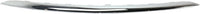 Front Bumper Face Bar Trim Molding Step Pad Chrome Direct Replacement Compatible With 2017-2020 Mercedes Benz E-Class MB1044130 2138857000