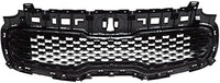 Front Grille Primed Shell And Insert Plastic With Chrome Molding Direct Replacement Compatible With 2017-2019 Kia Sportage KI1200190 86350D9010
