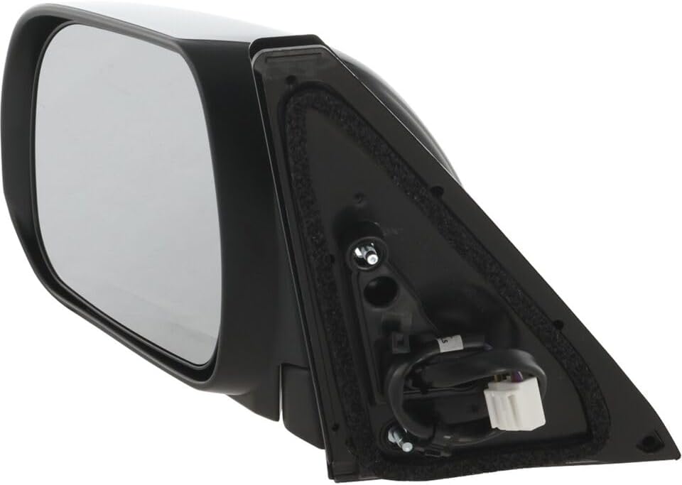Front Power Mirror Manual Folding Heated Primed Direct Replacement Compatible With 2010-2013 Toyota 4Runner TO1320263 8794035A31-PFM