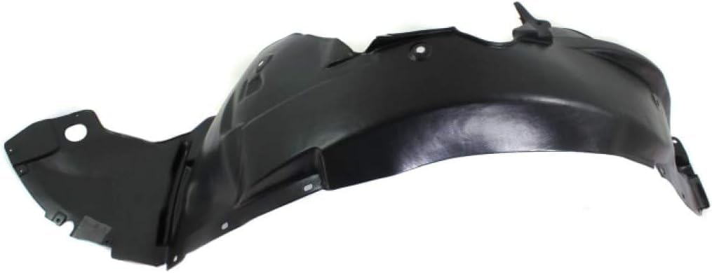 Front Fender Liner Left Driver Side Direct Replacement Compatible With 2010-2012 Ford Fusion FO1248143 AE5Z16103B