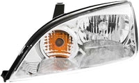 Set Of 2 Front Headlight Assembly Right Passenger & Left Driver Side Direct Replacement Compatible With 2005-2007 Ford Focus FO2503210 FO2502210 4F4Z13008AD 4F4Z13008AC