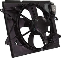 Front Radiator Cooling Fan Assembly Plastic Direct Replacement Compatible With 2018-2019 Hyundai Sonata HY3115160 25380C2500