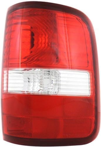 Set Of 2 Tail Light Lens And Housing Left Driver & Right Passenger Side Direct Replacement Compatible With 2004-2006 Ford F-150 FO2801182 FO2800182 5L3Z13404CA 6L3Z13404BA