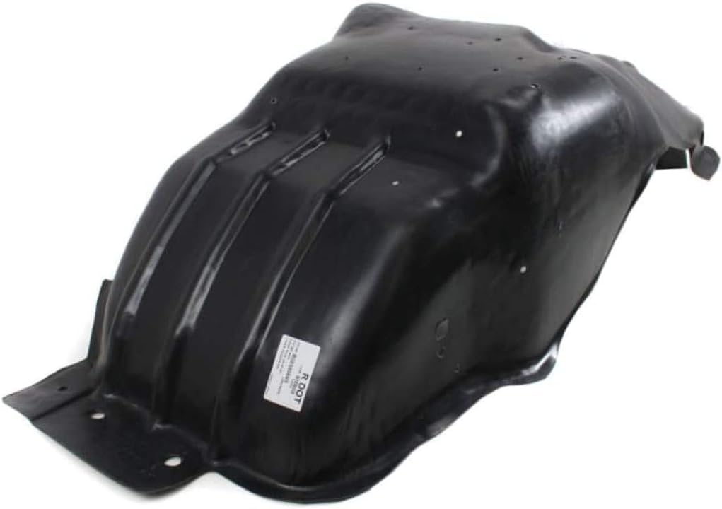 Front Fender Liner Right Passenger Side Direct Replacement Compatible With 1987-1997 Ford F-Series FO1247104 F4TZ16054A