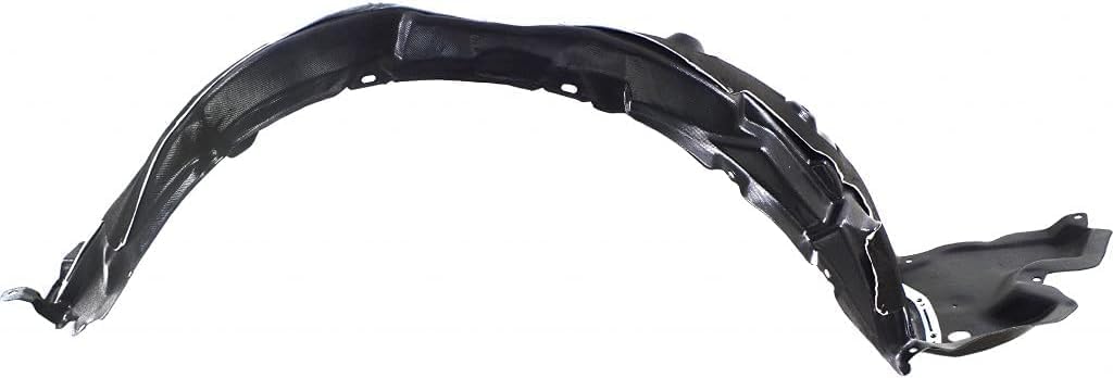Front Fender Liner Right Passenger Side Direct Replacement Compatible with 2006-2008 Lexus IS250 / IS350 LX1251112 5380553020