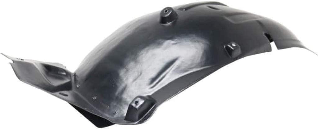 Front Section Fender Liner Left Driver Side Direct Replacement Compatible With 2014-2016 Mercedes Benz E-Class MB1248174 2126905430