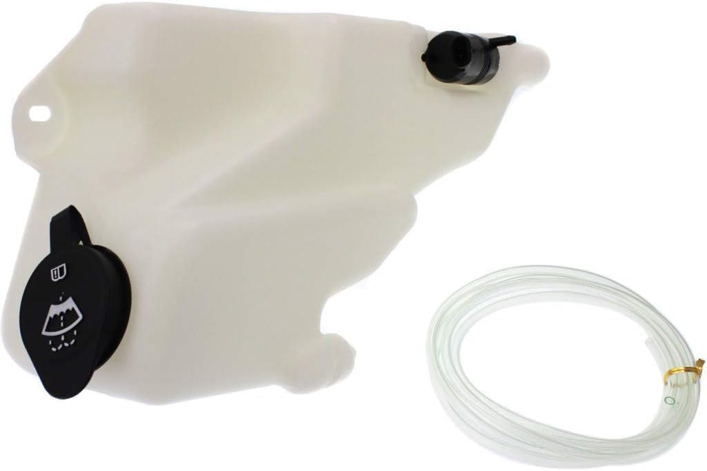 Front Washer Reservoir With Pump & Cap Direct Replacement Compatible With 1994-2004 Chevrolet S10 / 1995-2005 Blazer GM1288139 12362264-PFM