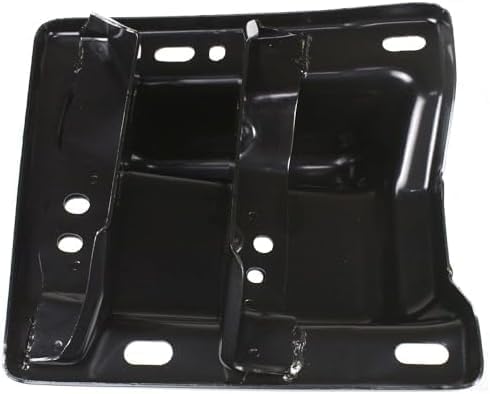 Front Bumper Chrome Steel + Lower Valance Air Deflector Textured + Brackets Left & Right Side Direct Replacement Compatible With 2002-2005 Dodge Ram 1500