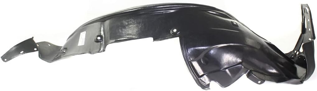 Front Fender Liner Left Driver Side Direct Replacement Compatible With 2009-2012 Acura RL AC1248127 74151SJAE01