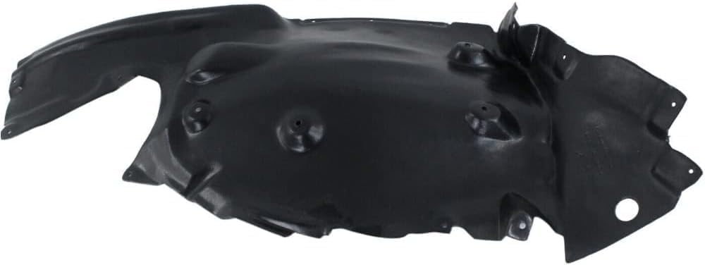 Front Fender Liner Rear Section Right Passenger Side Direct Replacement Compatible With 2009-2015 BMW 7-Series BM1249115 51717185160