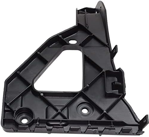 Set Of 2 Front Bumper Bracket Plastic Right Passenger & Left Driver Side Direct Replacement Compatible With 2005-2011 Audi A6 Quattro AU1067100 AU1066100 4F0807228 4F0807227
