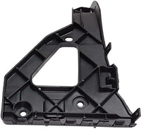Set Of 2 Front Bumper Bracket Plastic Right Passenger & Left Driver Side Direct Replacement Compatible With 2005-2011 Audi A6 Quattro AU1067100 AU1066100 4F0807228 4F0807227