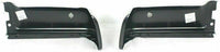 AUTOS PARTS PLUS Rear Bumper Step Pad Primed With Towing Package & Object Sensor Holes + End Caps Left Driver and Right Passenger Side Direct Replacement Compatible With 2009-2014 Ford F-150 FO1102373