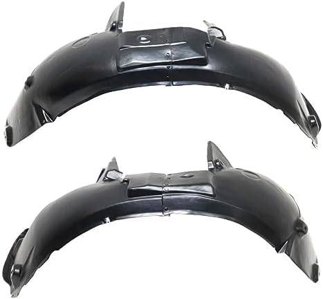 Set Of 2 Front Fender Liner Right Passenger & Left Driver Side Direct Replacement Compatible With 2013-2016 Audi A4 / 2014-2016 / S4 AU1249128 AU1248128 8K0821172N 8K0821171N