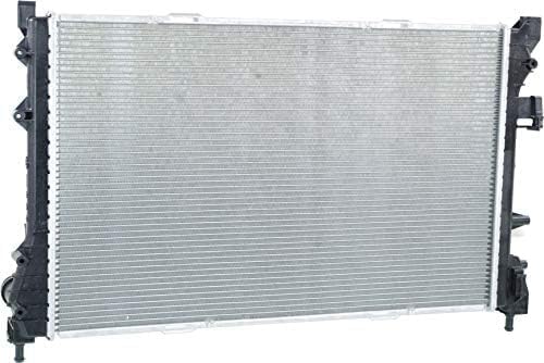 Front Radiator Aluminum Core Direct Replacement Compatible With 2012-2019 Fiat 500 FI3010100 55111352AA