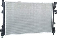 Front Radiator Aluminum Core Direct Replacement Compatible With 2012-2019 Fiat 500 FI3010100 55111352AA