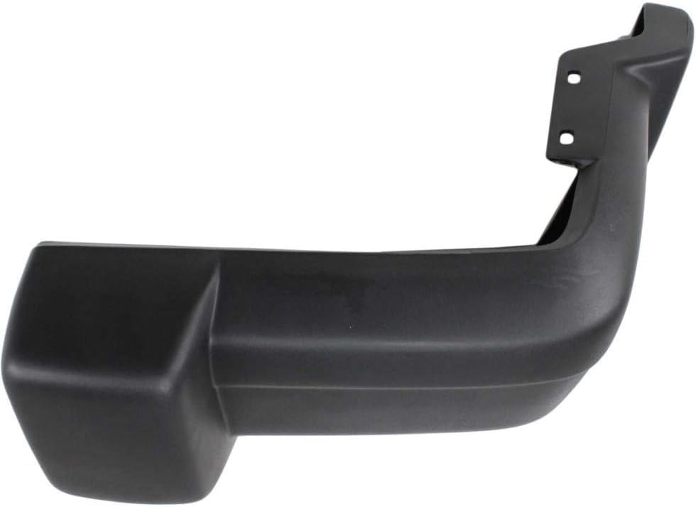 Front Bumper End Caps Textured + Mounting Arm Brackets Left Driver & Right Passenger Side Direct Replacement Compatible With Jeep Cherokee 1997-2001 CH1004126 CH1005126 CH1066104