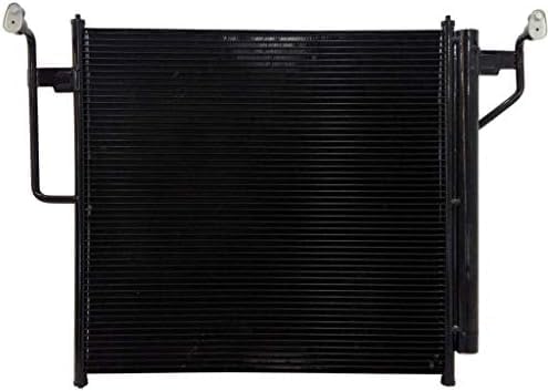 Front A/C Condenser Aluminum Core Direct Replacement Compatible With 2004-2015 Nissan Titan/Pathfinder Armada / 2004-2010 Infiniti QX56 NI3030157 921009GF0A