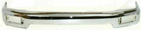 Front Bumper Chrome Steel + Lower Valance Primed + Brackets + Signal Lamps + Fillers Left Driver and Right Passenger Side Direct Replacement Compatible With Toyota 4Runner 1996-1998
