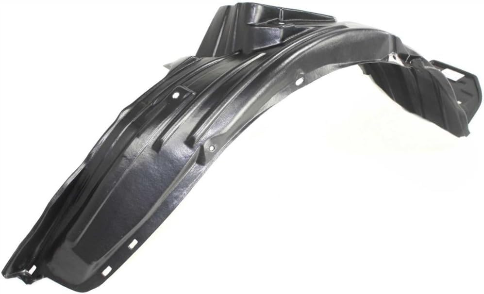 Front Fender Liner Right Passenger Side Direct Replacement Compatible With 2009-2014 Honda Fit HO1249132 74100TK6A52