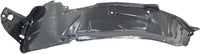 Front Fender Liner Left Driver Side Direct Replacement Compatible With 2003 Honda Civic HO1248120 74151S5B000