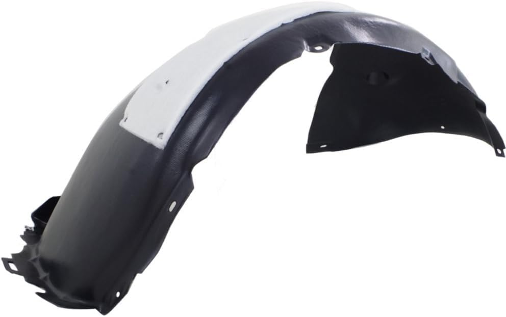 Front Fender Liner Rear Section Right Passenger Side Direct Replacement Compatible With 2018-2021 Volkswagen Golf / 2015-2020 Volkswagen e-Golf VW1249146 5G0805970N