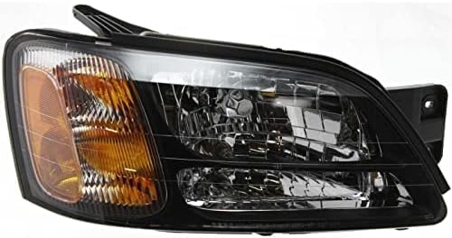 Set Of 2 Front Headlight Assembly Right Passenger & Left Driver Side Direct Replacement Compatible With 2000-2004 Subaru Legacy/Outback / 2003-2006 Baja SU2502105 SU2503105