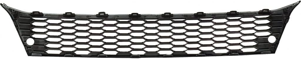 Front Bumper Lower Grille Textured Plastic Direct Replacement Compatible With 2018-2019 Mitsubishi Outlander MI1036111 6402A505