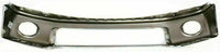 Front Bumper Face Bar Chrome Steel + Upper Cover Primed + Support Brackets Left Driver & Right Passenger Side Direct Replacement Compatible With 2007-2013 Toyota Tundra TO1002182