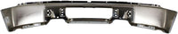 Front Bumper Face Bar Chrome Steel Direct Replacement Compatible With 2009-2014 Ford F-150 FO1002412 9L3Z17757A