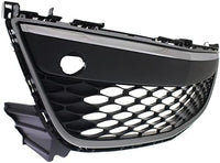 Front Bumper Grille Chrome Plastic Direct Replacement Compatible With 2010-2012 Mazda CX-7 MA1036120 EH45501T0J