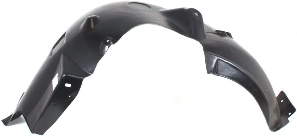 Front Fender Liner Left Driver Side Direct Replacement Compatible With 2008-2010 Ford F-Series Super Duty FO1248135 8C3Z16055C