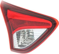 Tail Light Inner Assembly Halogen Left Driver Side Direct Replacement Compatible With 2013-2016 Mazda CX-5 MA2802108 KD53513G0E
