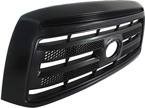 Front Grille Assembly Primed Shell And Insert Direct Replacement Compatible With 2010-2013 Toyota Tundra TO1200345 531000C240C0