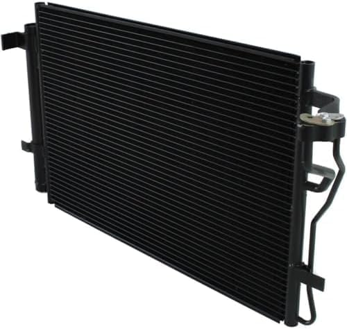 Front A/C Condenser Aluminum Core Direct Replacement Compatible With 2010-2011 Kia Forte KI3030125 976061M101