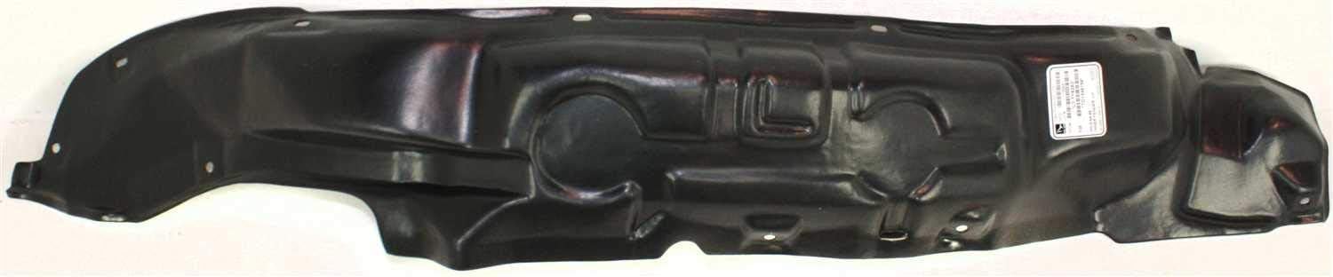 Front Fender Liner Left Driver Side Direct Replacement Compatible With 1984-1989 Toyota 4Runner / 1984-1988 Pickup TO1248156 5387689104