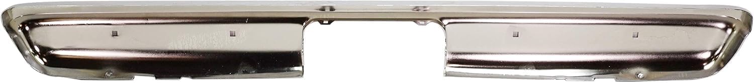 Rear Bumper Fleetside Chrome Steel Direct Replacement Compatible With 1967-1972 Chevrolet/GMC C-K Series GM1102390 3885614