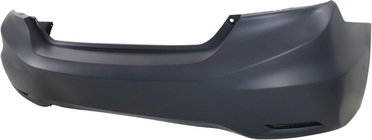 Rear Bumper Upper Cover Primed Direct Replacement Compatible With 2013-2015 Honda Civic HO1100278 04715TR3A50ZZ 04715TR3A80ZZ