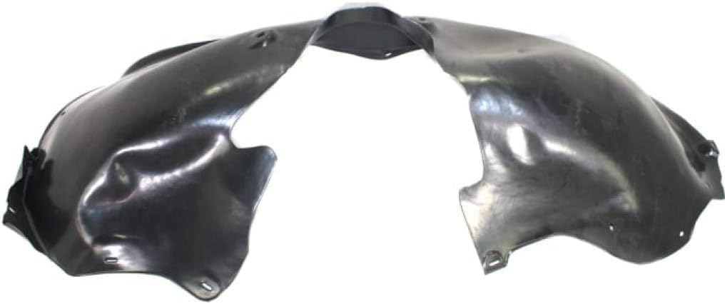 Front Fender Liner Left Driver Side Direct Replacement Compatible With 2004-2007 Volkswagen Touareg VW1250106 7L6809961F