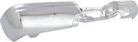 Step Bumper Face Bar Chrome Steel Direct Replacement Compatible With 1997-2003 Ford F-150/2004 Heritage / 1999-2007 Ford F-Series Super Duty FO1102304 XL3Z17906CB YC3Z17906GA