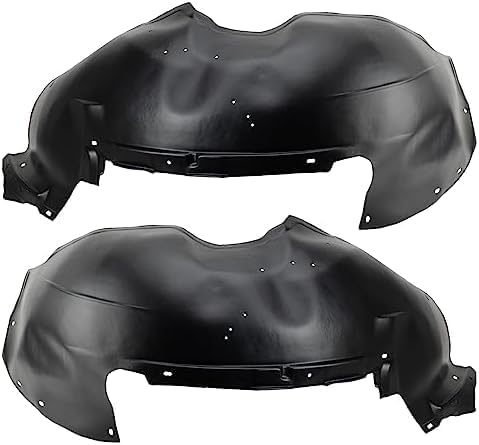 Set Of 2 Front Fender Liner Left Driver & Right Passenger Side Direct Replacement Compatible With 2001-2006 Chevrolet Silverado/GMC Sierra 2500 3500HD GM1249165 GM1248165 15268589