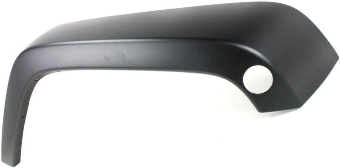 Front Fender Flare Primed With Side Marker Hole Right Passenger Side Direct Replacement Compatible With 2007-2018 Jeep Wrangler CH1269108 5KC86TZZAJ 5KC86TZZAH