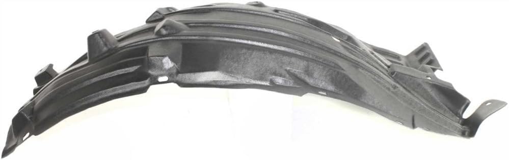 Front Fender Liner Rear Section Left Driver Side Direct Replacement Compatible With 2003-2007 Infiniti G35 IN1250105 63843AM800