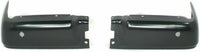 AUTOS PARTS PLUS Rear Bumper Step Pad Primed With Towing Package & Object Sensor Holes + End Caps Left Driver and Right Passenger Side Direct Replacement Compatible With 2009-2014 Ford F-150 FO1102373