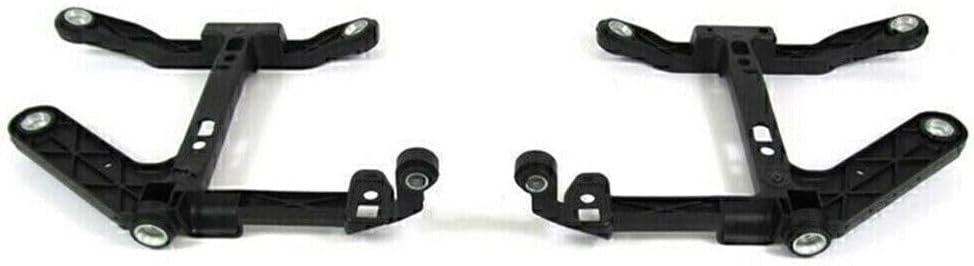Set Of 2 Front Fog Light Mounting Bracket Left Driver & Right Passenger Side Direct Replacement Compatible With 2013-2018 RAM Pickup 1500/2019-2021 Classic-1500 CH1061108 68232454AA