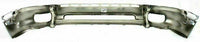 Front Bumper Chrome Steel + Molding Primed + Brackets Left Driver & Right Passenger Side Direct Replacement Compatible With Toyota Tundra 2000-2006 TO1002170 TO1002170 TO1087109