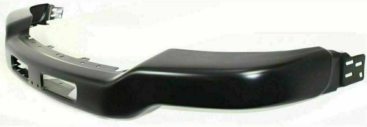 Front Bumper Primed Steel With Brackets Direct Replacement Compatible With GMC Sierra 1500 2500HD 3500 2003-2006 GM1002464