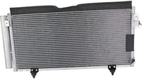 Front AC Condenser Aluminum Core Direct Replacement Compatible With 2008-2016 Subaru Impreza / 2009-2013 Forester SU3030131 SU3030140 73210SC002 73210VA001